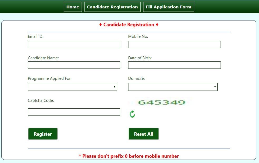 पंतनगर विश्वविद्यालय प्रवेश फॉर्म कैसे भरें